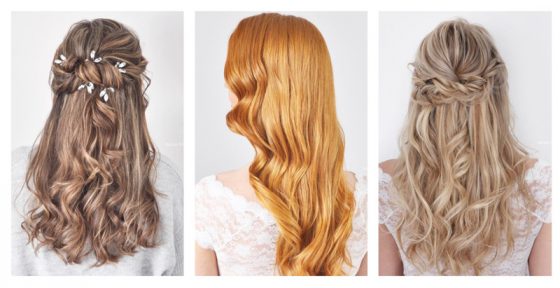 Coiffure de mariée cheveux lachés en 100 photos ! - Wedding Secret