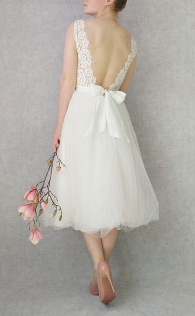 robe de mariee dos nu dentelle 209