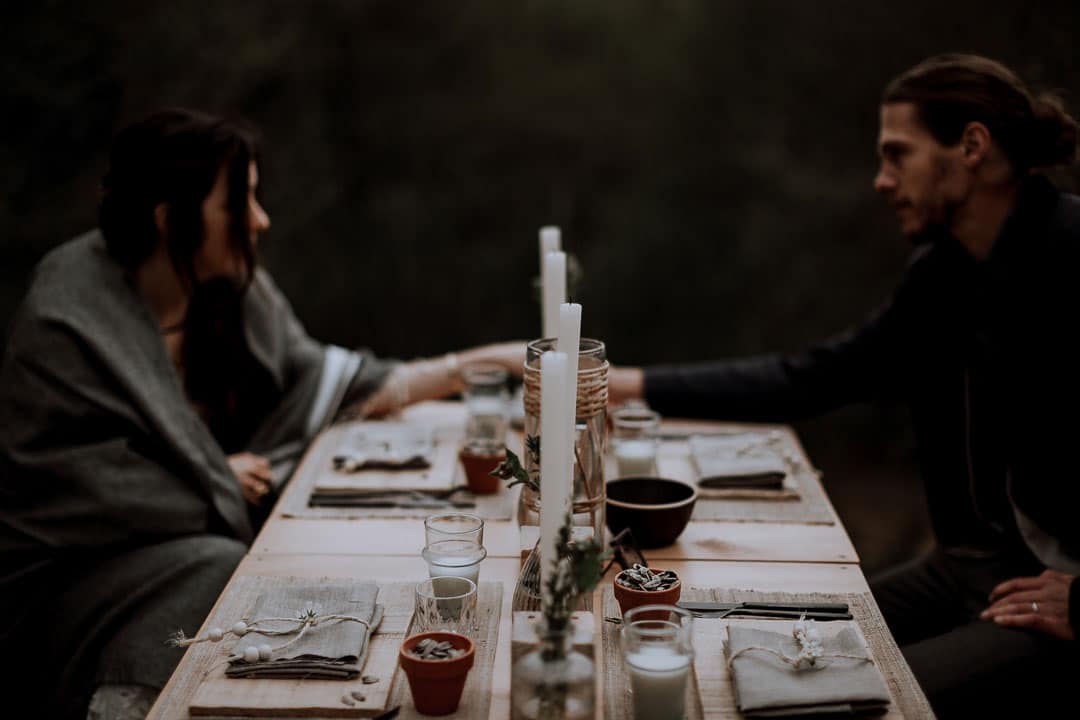 table de mariage rustique chic 2019