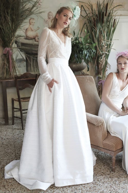 inspiration mariage 2019 manon pascual robe de mariee couture