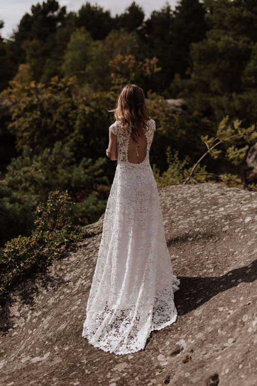 robe de mariee en dentelle 2019