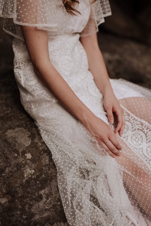 robe de mariee en dentelle 2019