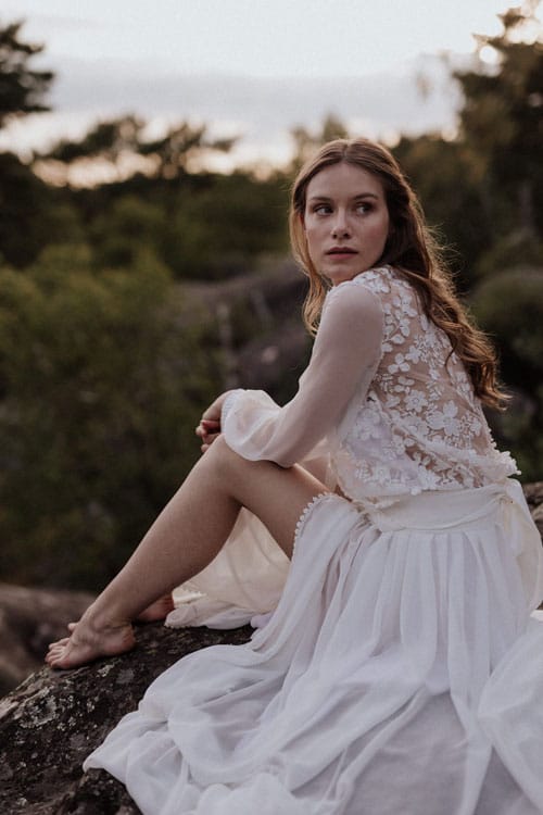 robe de mariee en dentelle 2019 elodie courtat