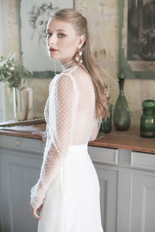 robe de mariee en dentelle manon pascual 2019