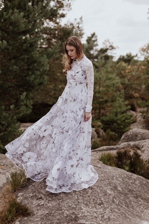 robe de mariee folk elodie courtat 2019