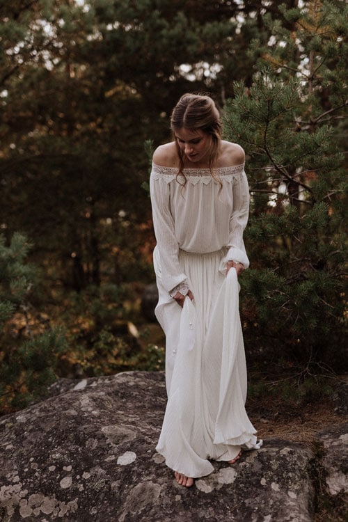 robe de mariee folk elodie courtat 2019