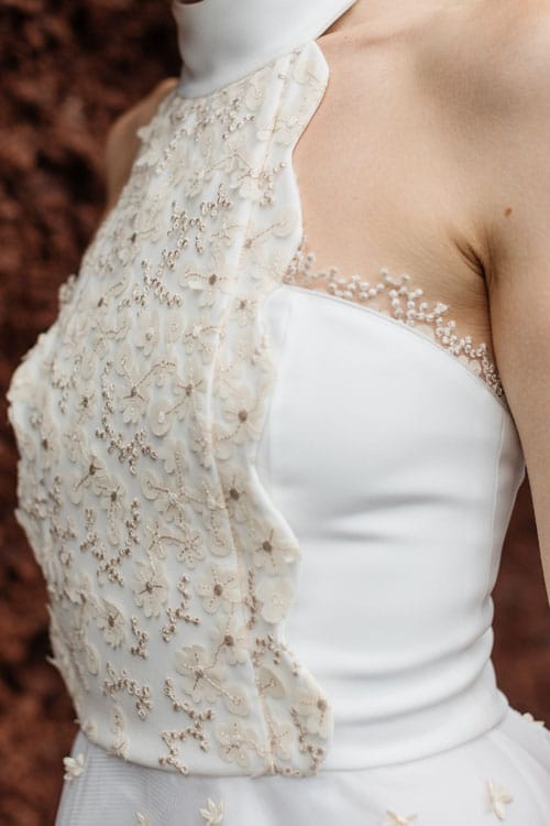 robe de mariee courte elisa ness 2019
