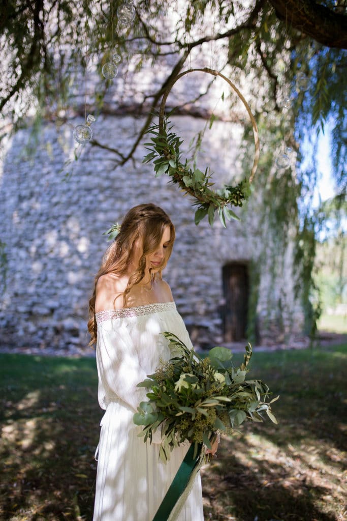 shooting inspiration mariage vert 2019