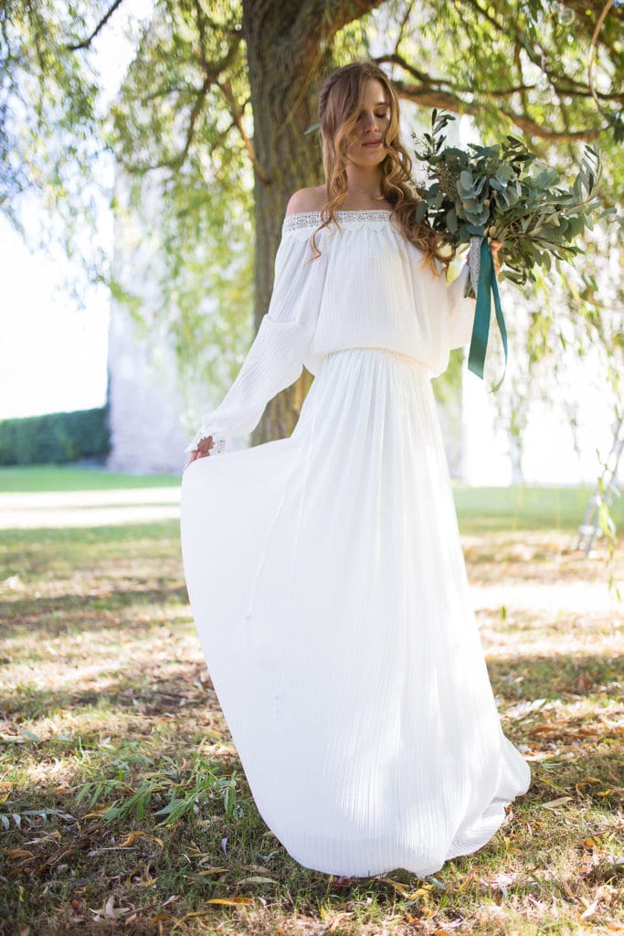 shooting inspiration mariage vert 2019