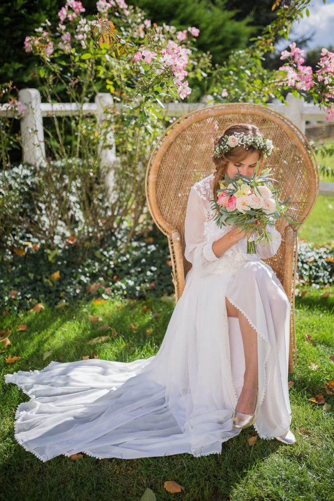 inspiration mariage rose pale romantique 2019