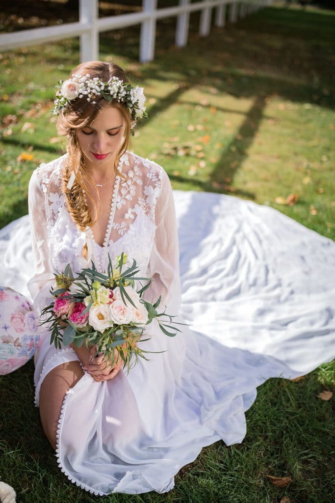 inspiration mariage rose pale romantique 2019