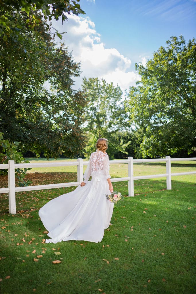 inspiration mariage rose pale romantique 2019