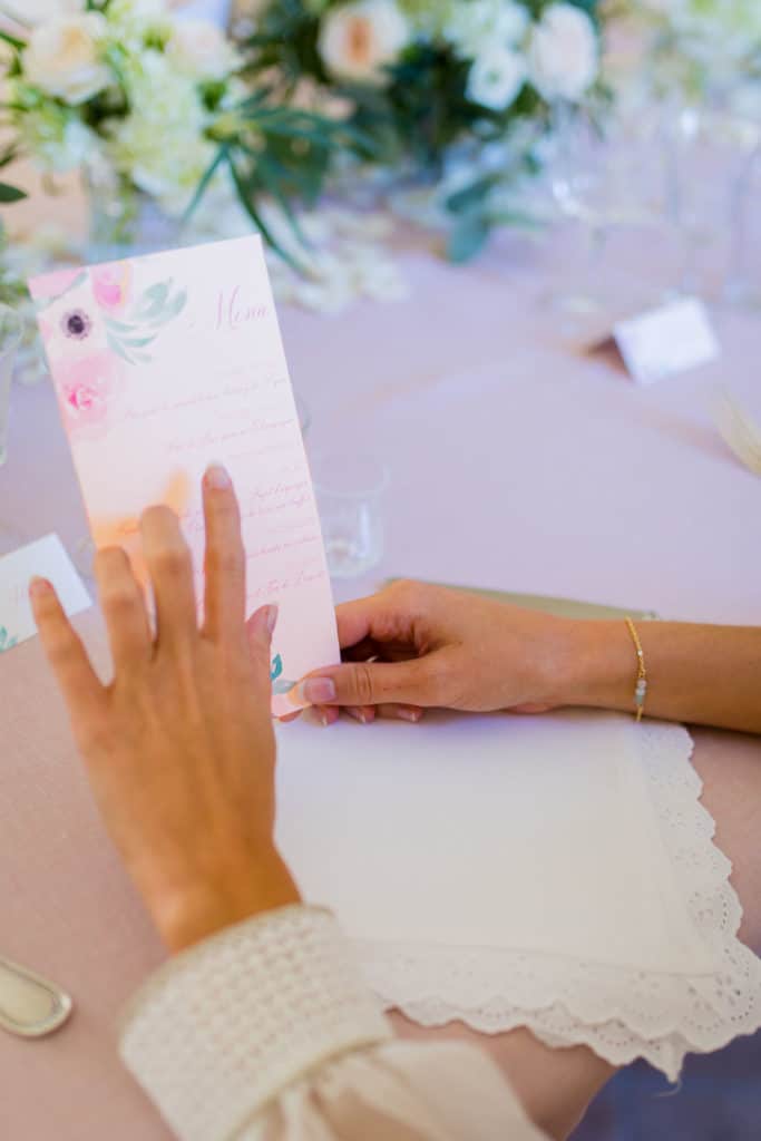 inspiration mariage rose pale romantique 2019
