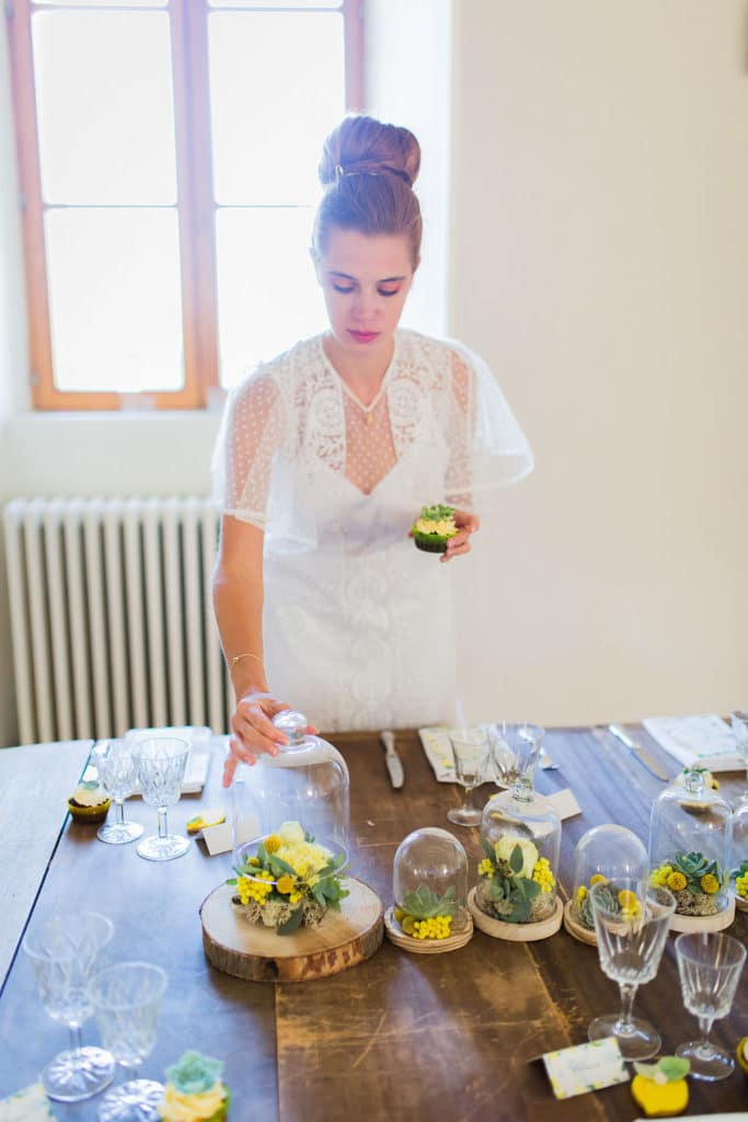 shooting inspiration mariage jaune