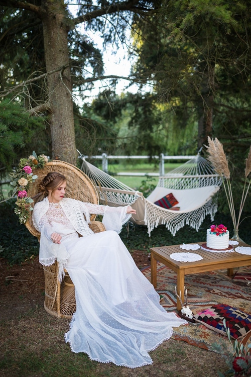 shooting insmpiration mariage boheme