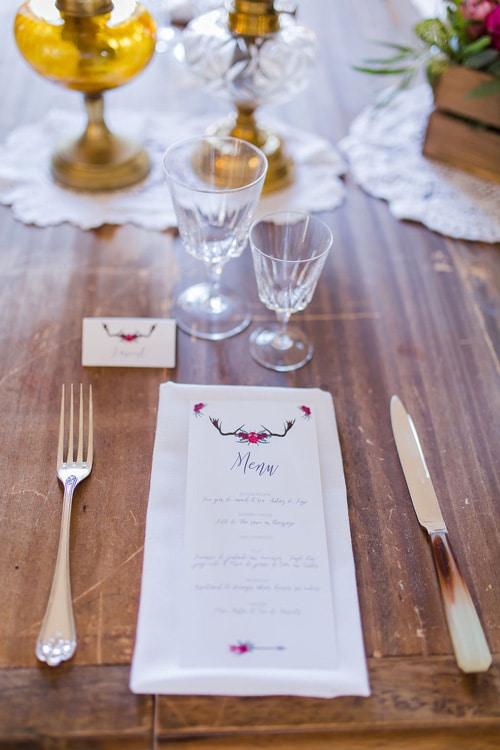 shooting insmpiration mariage boheme