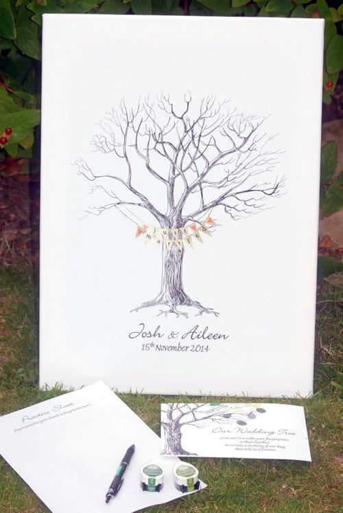 arbre a empreintes mariage