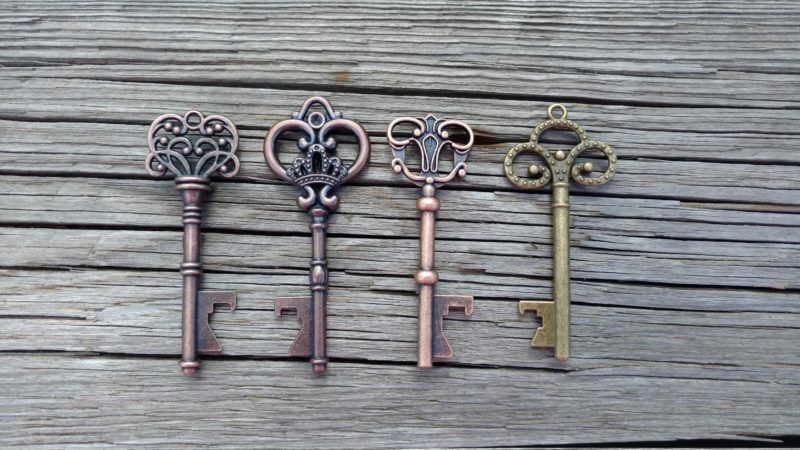 clef vintage pour mariage wedding