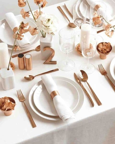 table de mariage simple
