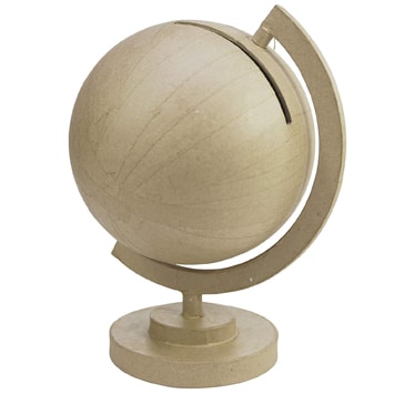 urne mariage globe terrestre