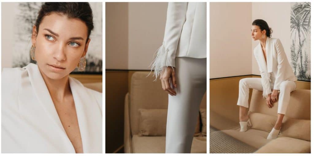 Le pantalon de la mariée : la tenue de mariage chic et stylée - Wedding