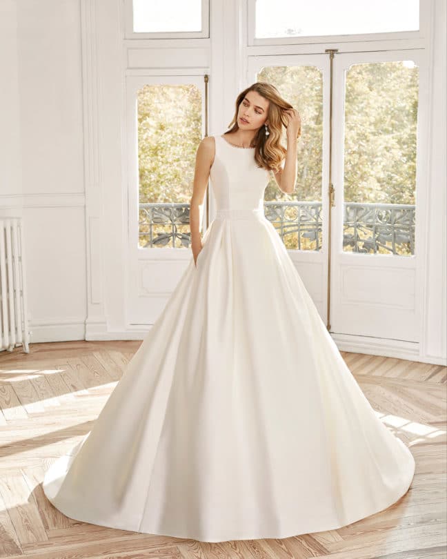 Robe de mariee noel de l’atelier Aire Barcelona