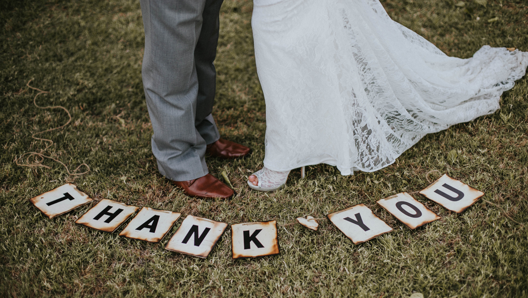 carte remerciement mariage 