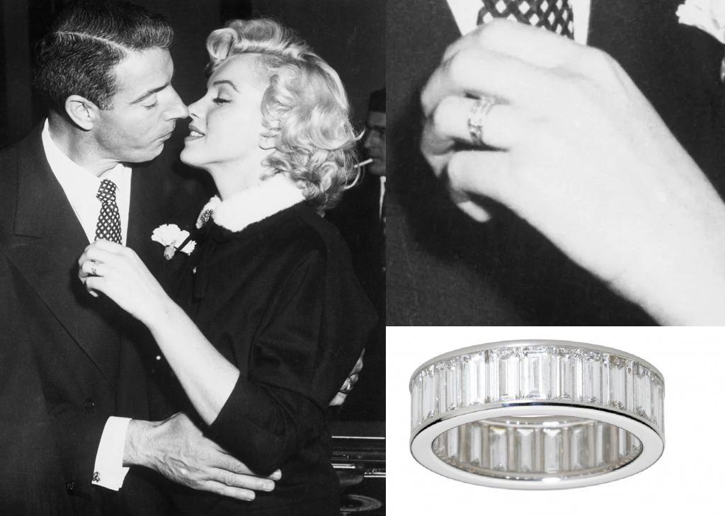 marylin monroe bague fiancailles