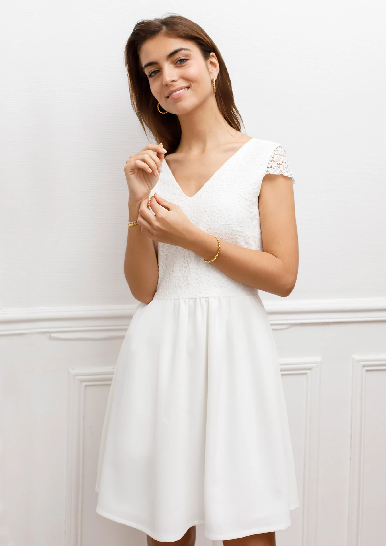 robe blanche lendemain mariage