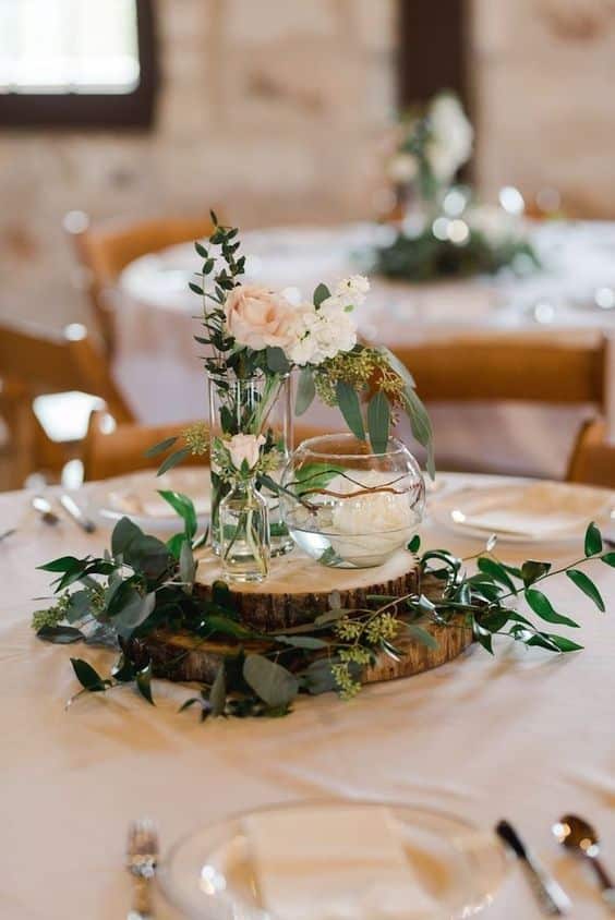 déco table champêtre mariage