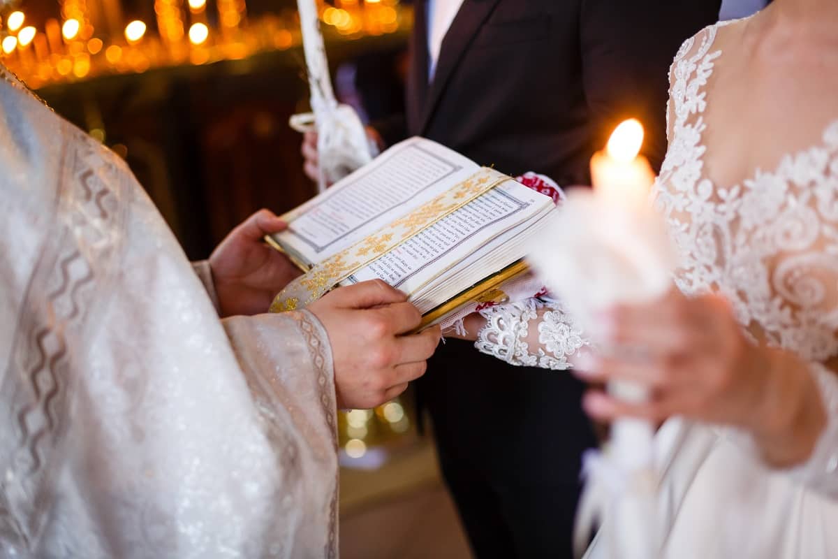 religious wedding officiant
