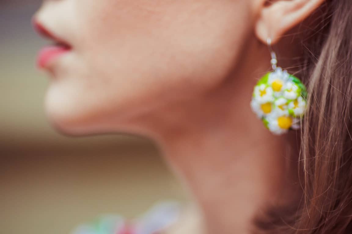boucles d'oreilles originales pour la mariée