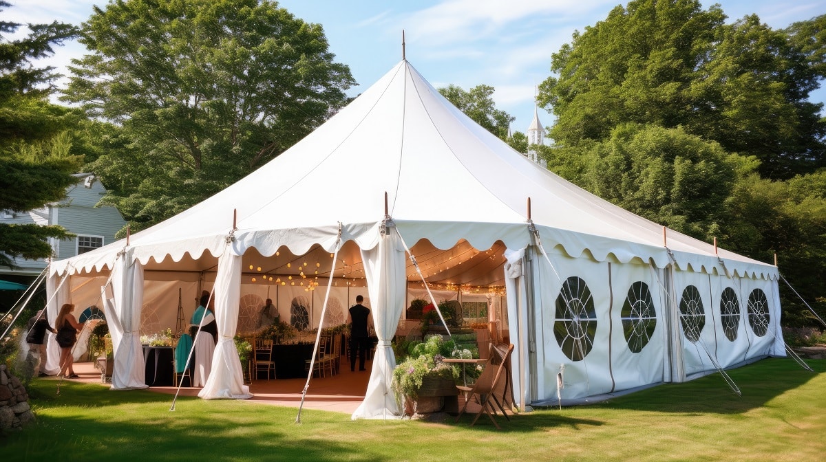 rent a wedding marquee