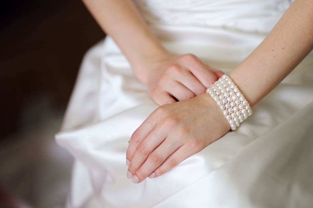 bracelet mariage perles