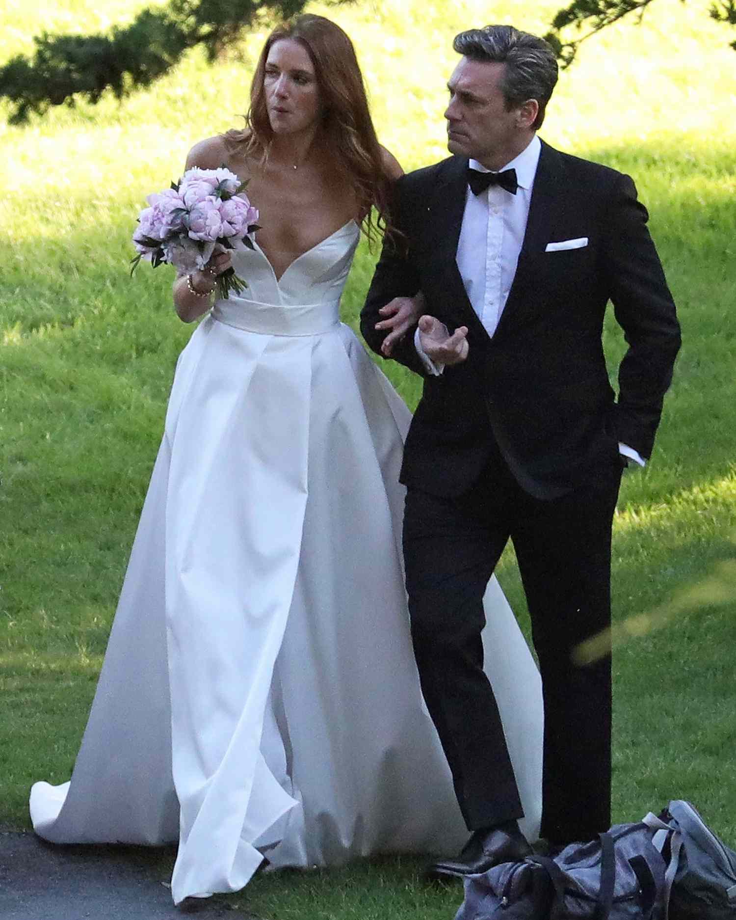 Jon Hamm et Anna Osceola mariage