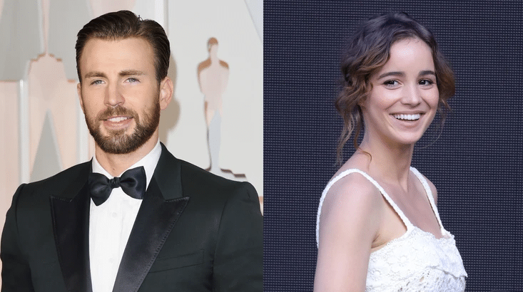 Alba Baptista et Chris Evans