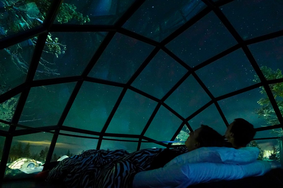 igloo en Laponie pour un voyage de noces