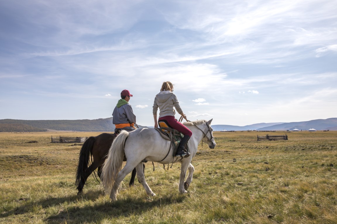 trek à cheval en Mongolie