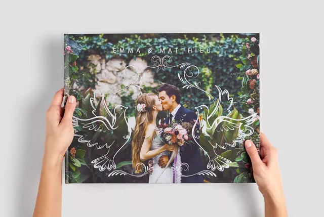 album photo mariage chic moderne